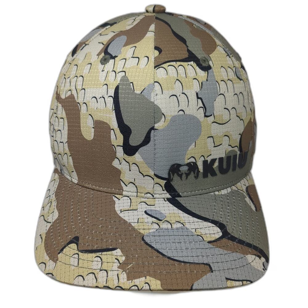 KUIU Camo Baseball Cap Green XL Flexfit Delta Performance Hunting Outdoor Hat